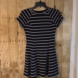 WOMENS urban outfitters striped t-shirt dress